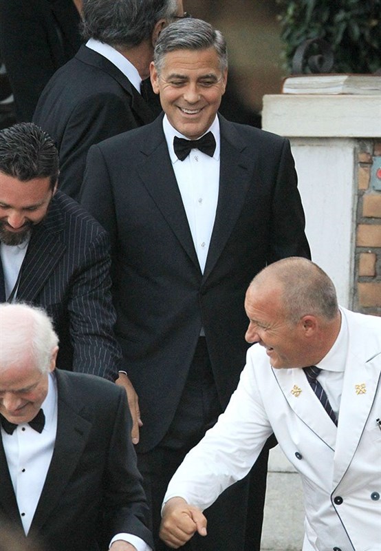 George Clooney and Amal Alamuddin Wedding Pictures
